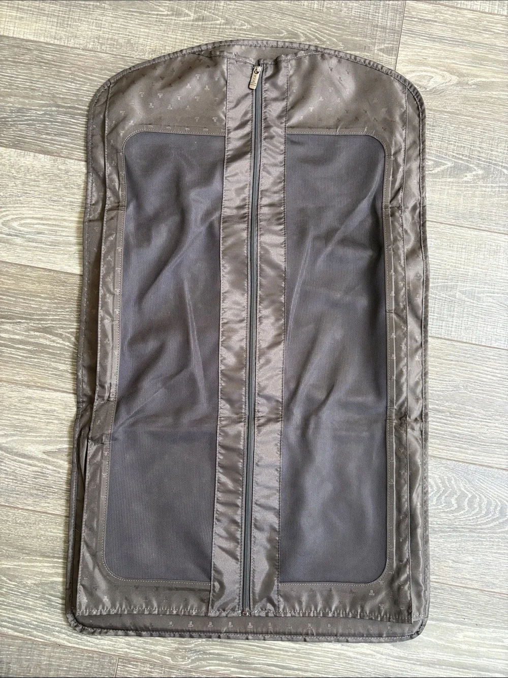 Tumi Grey Unisex Garment Travel Bag with Center Zip